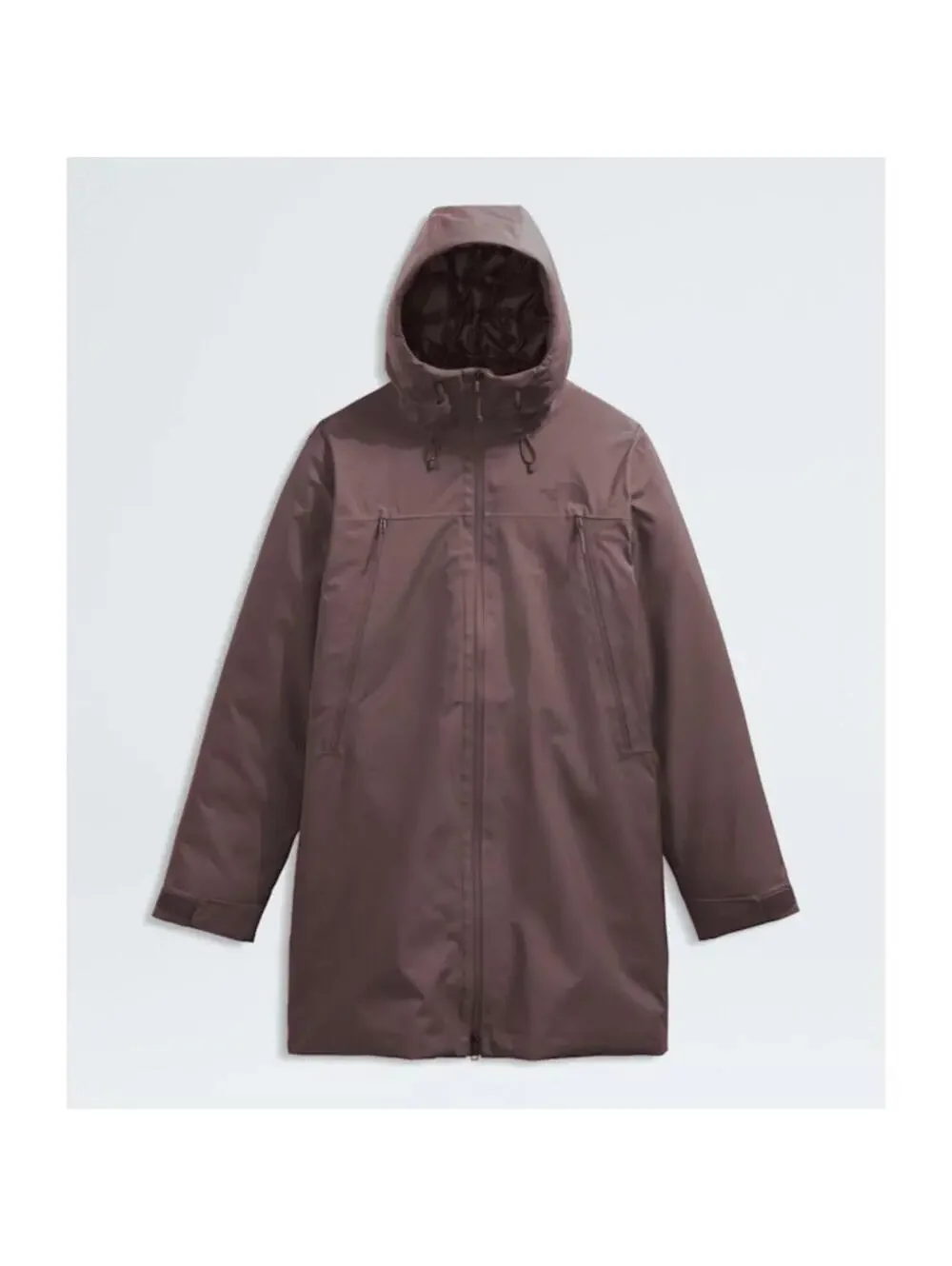 NWT The North Face Women's Range Down Parka Brown L LARGE jacket coat - Picture 4 of 6